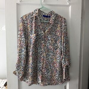 NWT Size M women's colorful blouse from Apt. 9